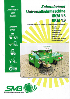 माउंटेड स्वीपर Sobernheimer UKM 1.5