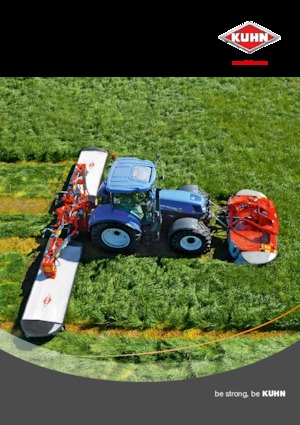 मोवर कॉम्बिनेशन - कंडीशनर के साथ डिस्क Kuhn FC 8830 R-FF