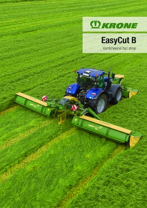 मोवर कॉम्बिनेशन - बिना कंडीशनर के डिस्क Krone EasyCut B 1000 