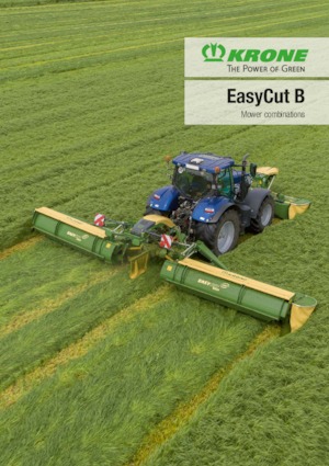मोवर कॉम्बिनेशन - बिना कंडीशनर के डिस्क Krone EasyCut B 950 Collect 