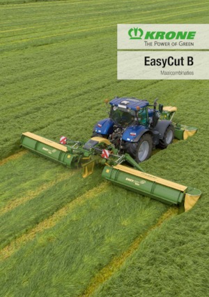 मोवर कॉम्बिनेशन - बिना कंडीशनर के डिस्क Krone EasyCut B 950 Collect 