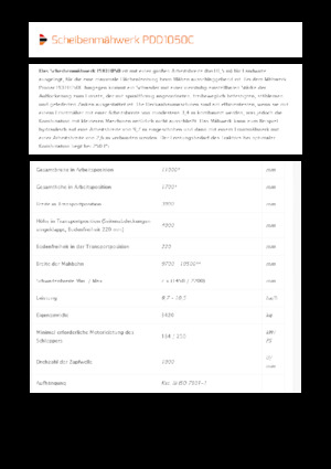 मोवर कॉम्बिनेशन - कंडीशनर के साथ डिस्क Pronar PDD 1050C