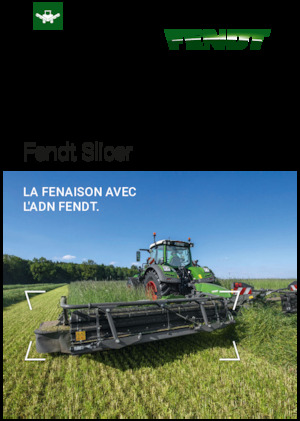 मोवर कॉम्बिनेशन - कंडीशनर के साथ डिस्क Fendt Slicer 960 RC Pro