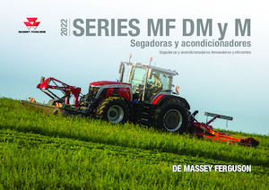 मोवर कॉम्बिनेशन - बिना कंडीशनर के डिस्क Massey Ferguson DM9614 TL