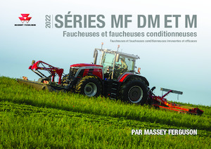 मोवर कॉम्बिनेशन - बिना कंडीशनर के डिस्क Massey Ferguson DM8612 TL