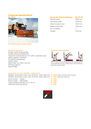 मल्टी-शार्प स्नोप्लो Hydrac SL IV 400