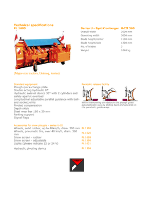 मल्टी-शार्प स्नोप्लो Hydrac U III 360