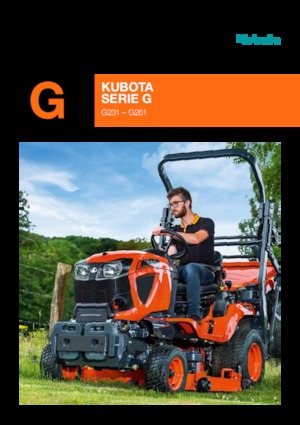 म्यूनिसिपल ट्रैक्टर फ्रंट हिच Kubota G 23 HD-3