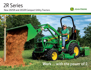 म्यूनिसिपल ट्रैक्टर फ्रंट हिच John Deere 2032 R