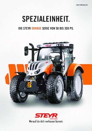 कॉम्पैक्ट यूटिलिटी ट्रैक्टर Steyr 6145 Profi CVT Profi