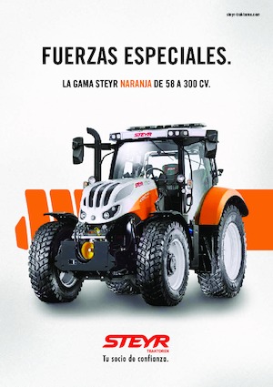 कॉम्पैक्ट यूटिलिटी ट्रैक्टर Steyr 6185 CVT Profi
