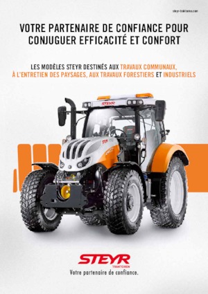 कॉम्पैक्ट यूटिलिटी ट्रैक्टर Steyr 6240 CVT Profi