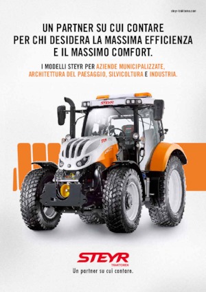 4WD ट्रैक्टर Steyr 6125 Profi Classic Komfort