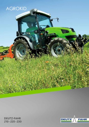 कॉम्पैक्ट यूटिलिटी ट्रैक्टर DEUTZ-FAHR Agrokid 230 B 
