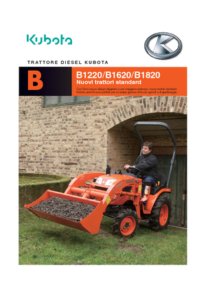 कॉम्पैक्ट यूटिलिटी ट्रैक्टर Kubota B1220