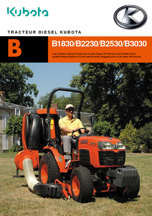 कॉम्पैक्ट यूटिलिटी ट्रैक्टर Kubota B 2230 HDB-C