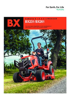 कॉम्पैक्ट यूटिलिटी ट्रैक्टर Kubota BX261