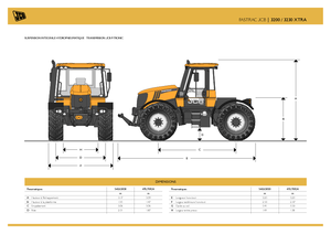 कॉम्पैक्ट यूटिलिटी ट्रैक्टर JCB Fastrac 3230-80 Xtra