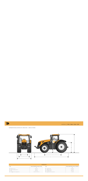 कॉम्पैक्ट यूटिलिटी ट्रैक्टर JCB Fastrac 7200-70