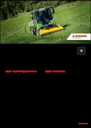 म्यूनिसिपल ट्रैक्टर फ्रंट हिच Ladog E 1400