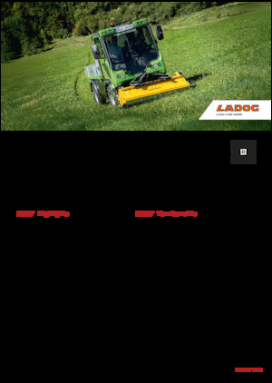 म्यूनिसिपल ट्रैक्टर फ्रंट हिच Ladog E 1400