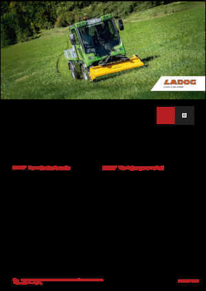 म्यूनिसिपल ट्रैक्टर फ्रंट हिच Ladog E 1400