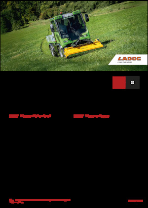 म्यूनिसिपल ट्रैक्टर फ्रंट हिच Ladog E 1400