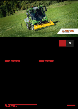 म्यूनिसिपल ट्रैक्टर फ्रंट हिच Ladog E 1400