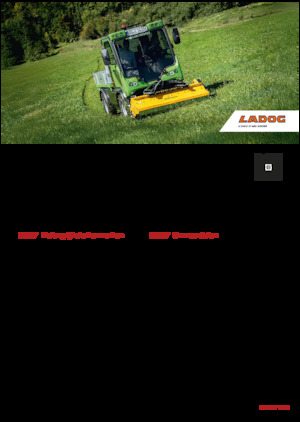 म्यूनिसिपल ट्रैक्टर फ्रंट हिच Ladog E 1400
