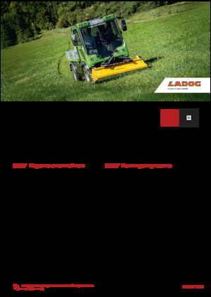 म्यूनिसिपल ट्रैक्टर फ्रंट हिच Ladog E 1400