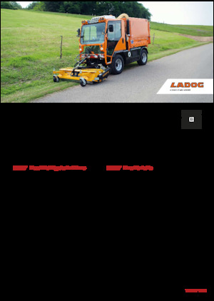 म्यूनिसिपल ट्रैक्टर फ्रंट हिच Ladog T 1250