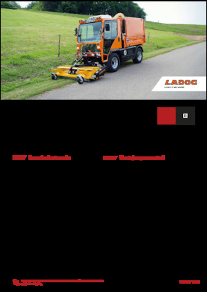 म्यूनिसिपल ट्रैक्टर फ्रंट हिच Ladog T 1250