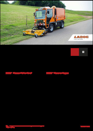 म्यूनिसिपल ट्रैक्टर फ्रंट हिच Ladog T 1250