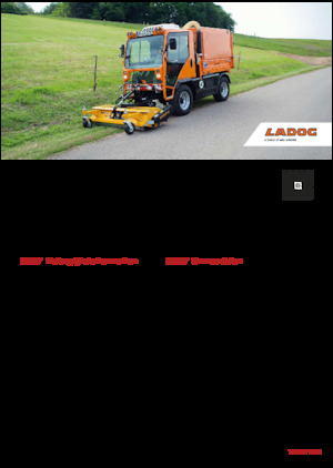 म्यूनिसिपल ट्रैक्टर फ्रंट हिच Ladog T 1250