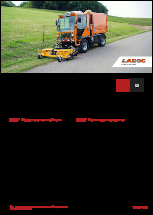म्यूनिसिपल ट्रैक्टर फ्रंट हिच Ladog T 1250