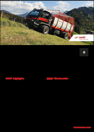 म्यूनिसिपल ट्रैक्टर फ्रंट हिच Aebi TP 470 Vario