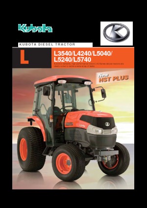 कॉम्पैक्ट यूटिलिटी ट्रैक्टर Kubota L 5240 H