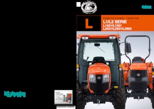 कॉम्पैक्ट यूटिलिटी ट्रैक्टर Kubota L2421 DHW