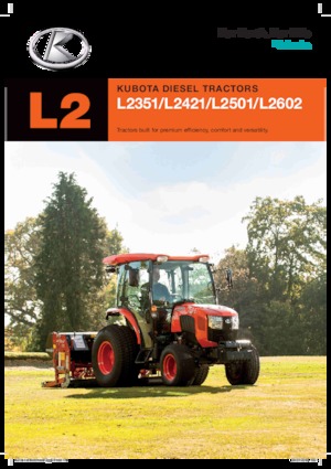 कॉम्पैक्ट यूटिलिटी ट्रैक्टर Kubota L2421 DHW
