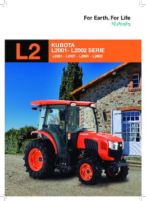 कॉम्पैक्ट यूटिलिटी ट्रैक्टर Kubota L2421 DHW