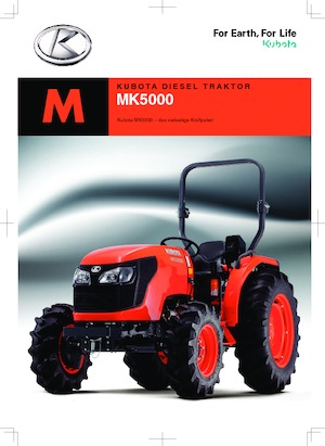 कॉम्पैक्ट यूटिलिटी ट्रैक्टर Kubota MK 5000