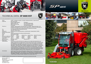कॉम्पैक्ट यूटिलिटी ट्रैक्टर Carraro SP 4400 HST