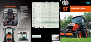 कॉम्पैक्ट यूटिलिटी ट्रैक्टर Kubota ST401-R