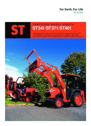 कॉम्पैक्ट यूटिलिटी ट्रैक्टर Kubota ST341-C