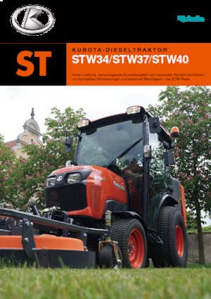 कॉम्पैक्ट यूटिलिटी ट्रैक्टर Kubota STW37
