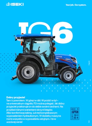कॉम्पैक्ट यूटिलिटी ट्रैक्टर Iseki TG 6490