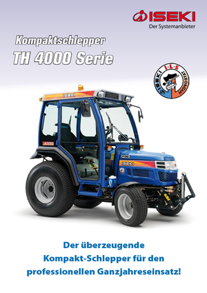कॉम्पैक्ट यूटिलिटी ट्रैक्टर Iseki TH 4290 AHL Spezial