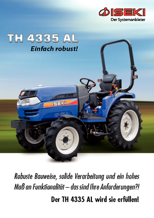 कॉम्पैक्ट यूटिलिटी ट्रैक्टर Iseki TH 4335