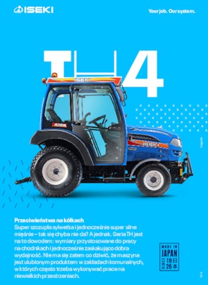 कॉम्पैक्ट यूटिलिटी ट्रैक्टर Iseki TH 4365