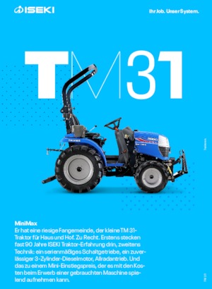 कॉम्पैक्ट यूटिलिटी ट्रैक्टर Iseki TM 3185
